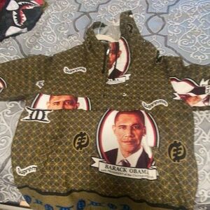 Barack Obama supreme jacket size mens medium green
